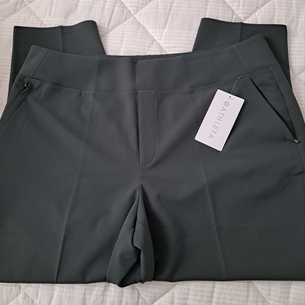 Athleta Pantalon Endless Pants size 18 Celery